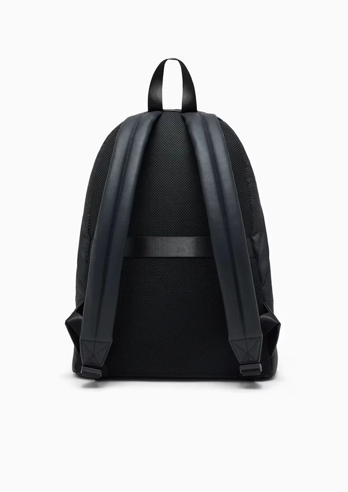 Zaino con motivo logo in rilievo e tasca frontale Nero XM003161 AF26662 UC001 ARMANI EXCHANGE 