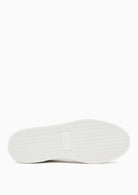 Sneakers in pelle con inserti in camoscio e motivo logo Bianche XM003388 AF27475 U0003 ARMANI EXCHANGE 