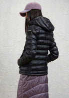 Giubbino Corto Imobbito in Ovatta Termica Ellis Nero Grigio Nebbia BLDC02221 7284 999EB BLAUER 