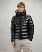 Giubbino Corto Imbottito Ovatta Termica Adams Nero Int. Beige BLUC02054 5958 999EI BLAUER 
