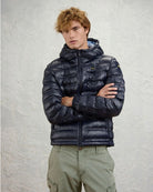 Giubbino Corto Imbottito Ovatta Termica Charles Blu Int. Blue BLUC02218 7284 888UB BLAUER 
