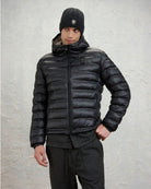 Giubbino Corto Imbottito Ovatta Termica Charles Nero Int. Grigio Nebbia BLUC02218 7284 999EB BLAUER 