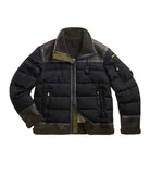 Giubbetto con inserti in Montone Organ New Nero BLUC02240 7280 999 BLAUER 