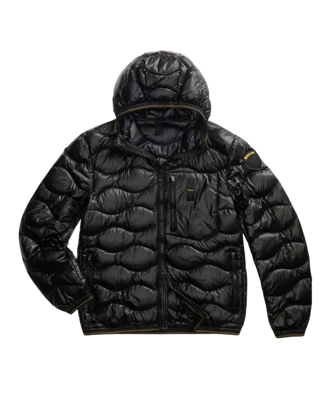 Piumino ad onde Wave Nero BLUC03064 6355 999 BLAUER 