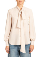 Blusa Donna Elegante con Fiocco al Collo Chacha 5054R003140N 2 DIANA GALLESI 