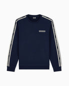 Felpa Logo Series regular in jersey Blu Navy 7M002195 AF10377 UB102 EA7 EMPORIO ARMANI 