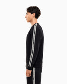 Felpa Logo Series regular in jersey Nero 7M002195 AF10377 UC001 EA7 EMPORIO ARMANI 
