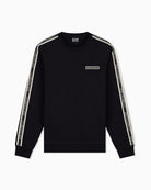 Felpa Logo Series regular in jersey Nero 7M002195 AF10377 UC001 EA7 EMPORIO ARMANI 