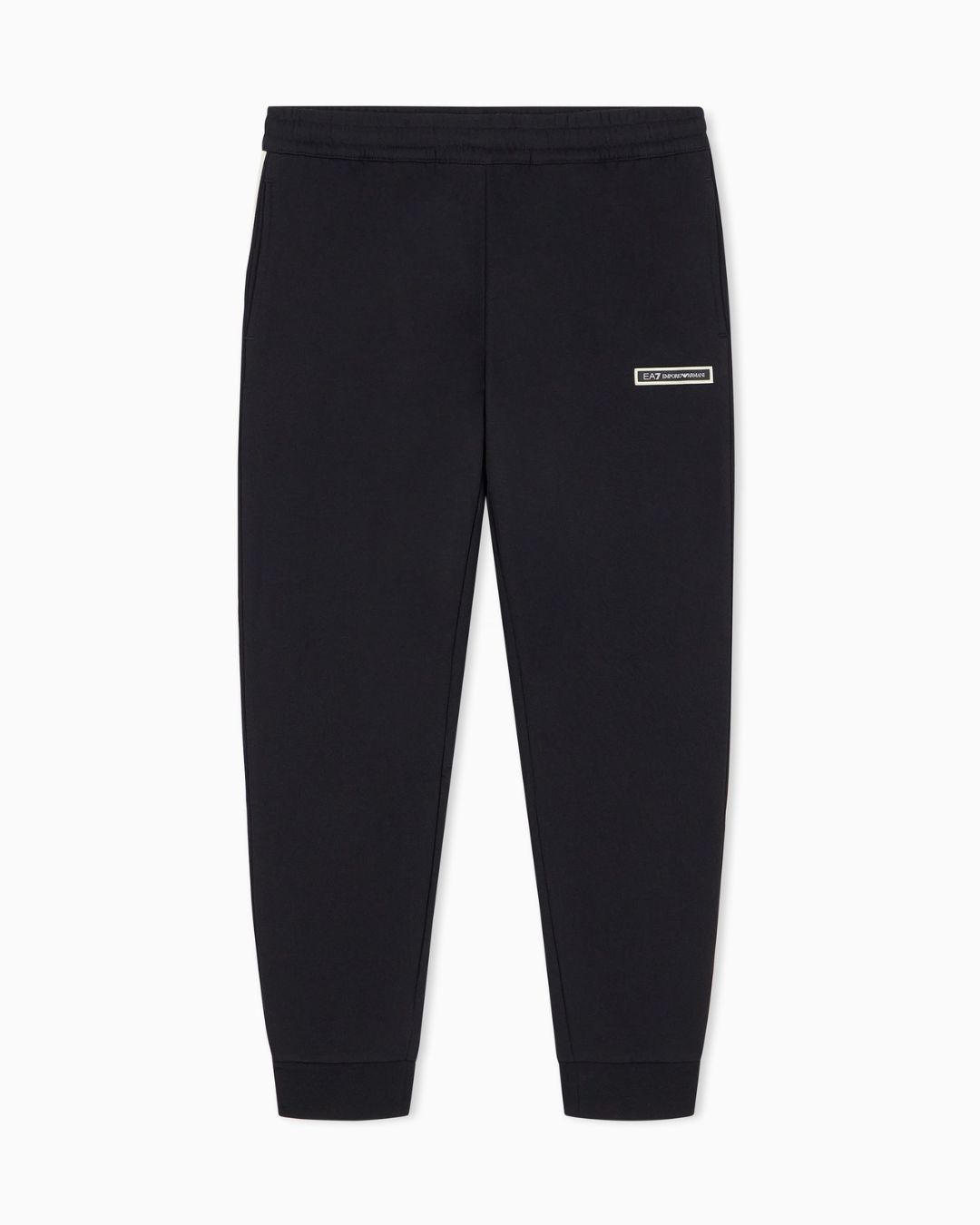 Pantaloni Logo Series slim con bande laterali Nero 7M002198 AF10377 UC001 EA7 EMPORIO ARMANI 