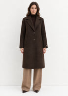Emme Marella Cappotto Donna Emmesodo Testa di Moro 2625016021200 008 EMME MARELLA 