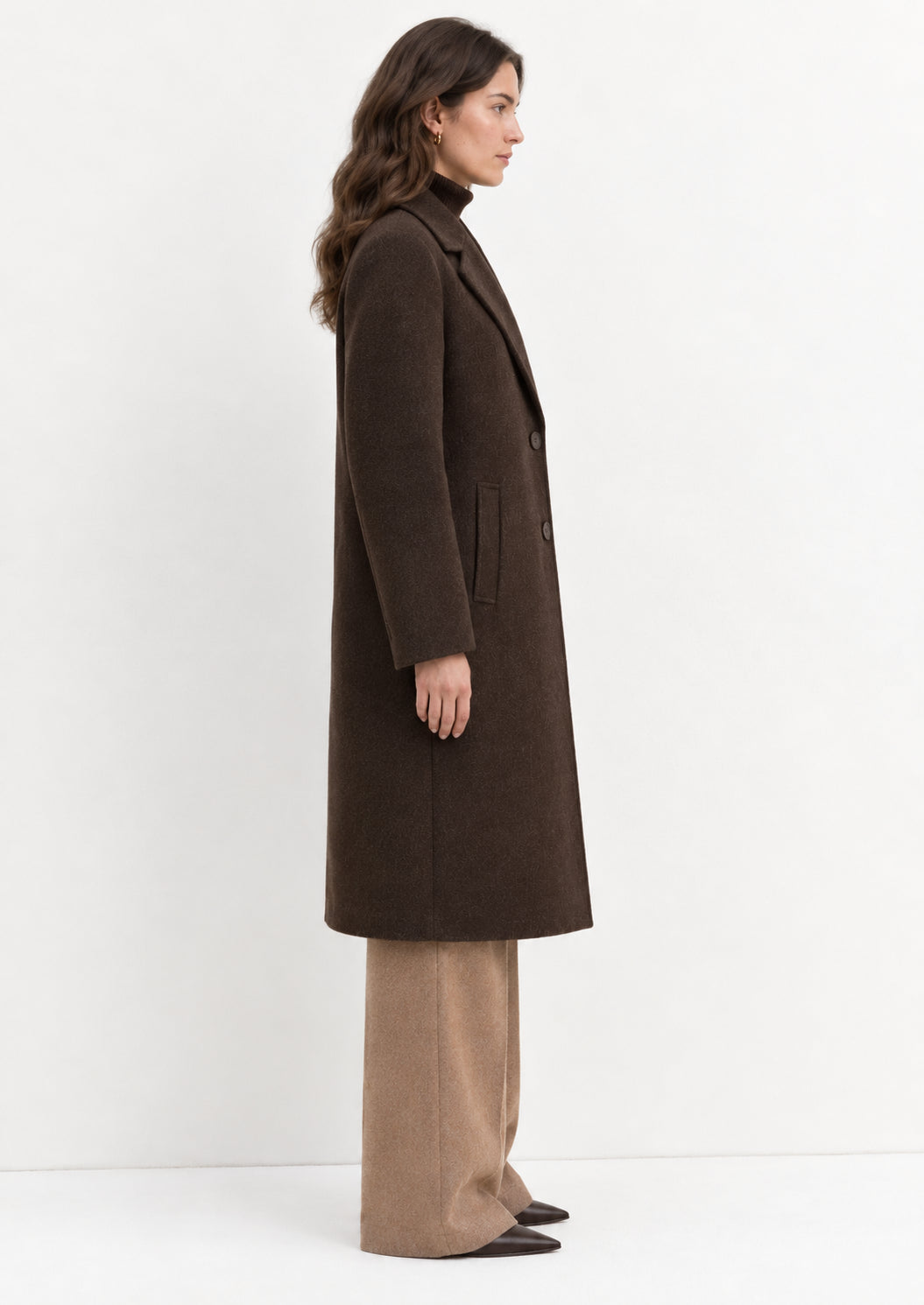 Emme Marella Cappotto Donna Emmesodo Testa di Moro 2625016021200 008 EMME MARELLA 