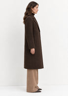 Emme Marella Cappotto Donna Emmesodo Testa di Moro 2625016021200 008 EMME MARELLA 