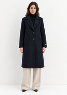 Emme Marella Cappotto Donna Emmesodo Blu Navy 2625016021200 009 EMME MARELLA 