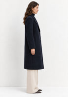 Emme Marella Cappotto Donna Emmesodo Blu Navy 2625016021200 009 EMME MARELLA 