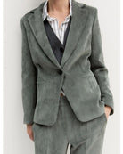 Blazer in velluto Sottobosco 2625046011200 004 EMME MARELLA 