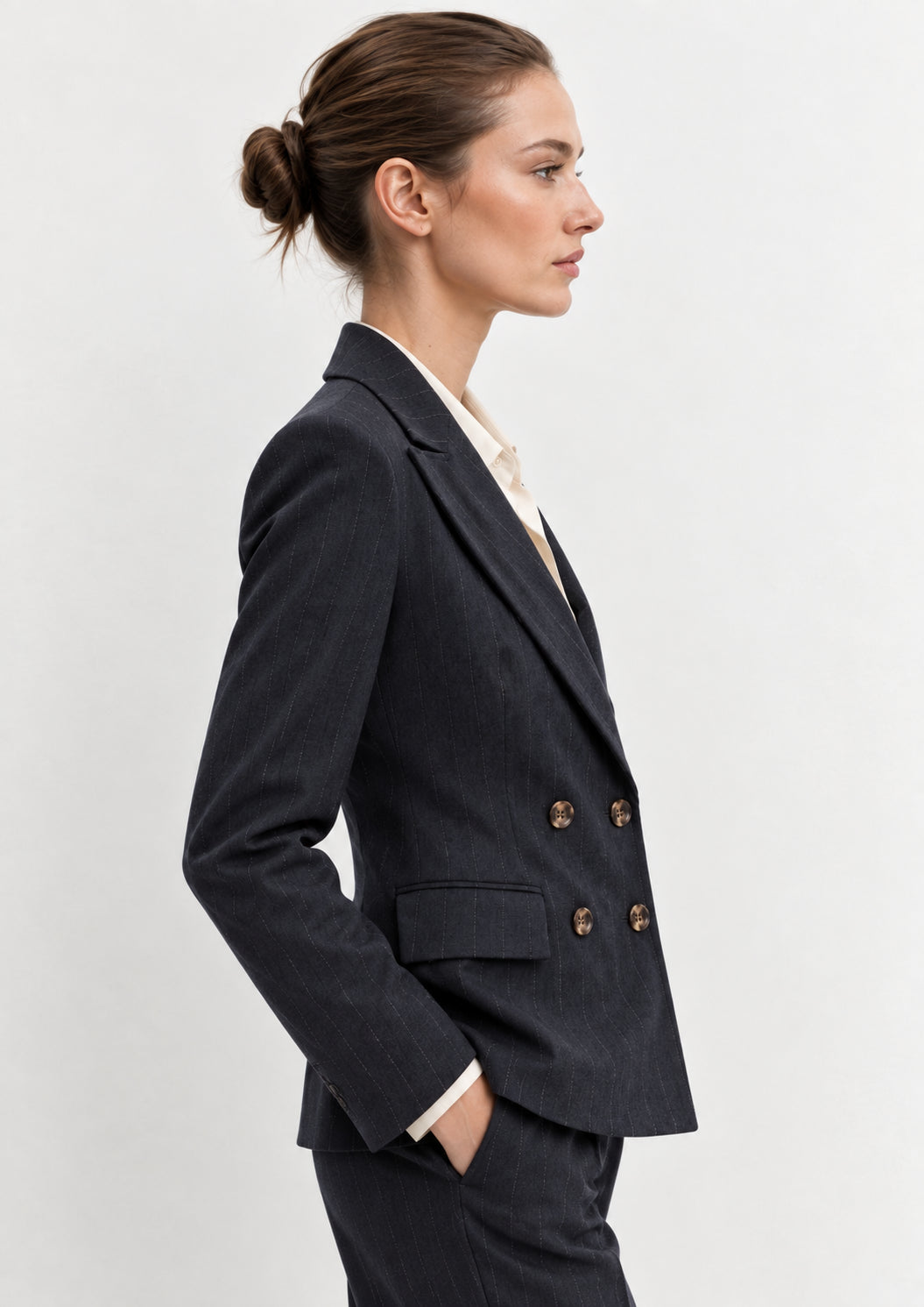 Emme Marella Giacca Donna Emmpiega Blu Navy 2625046021200 001 EMME MARELLA 