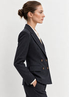 Emme Marella Giacca Donna Emmpiega Blu Navy 2625046021200 001 EMME MARELLA 