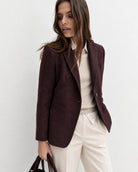 Emme Marella Giacca Donna Emfresia Viola 2625046042200 004 EMME MARELLA 