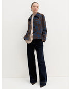 Giacca in denim jacquard delavé Blue Jeans 2625046141200 001 EMME MARELLA 