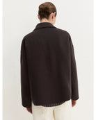 Giacca svasata in double Testa di moro 2625086011200 008 EMME MARELLA 