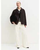 Giacca svasata in double Testa di moro 2625086011200 008 EMME MARELLA 