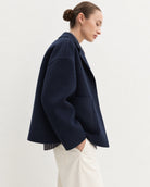 Emme Marella Giacca Donna Emmflipper Blu Navy 2625086011200 009 EMME MARELLA 