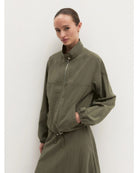 Bomber fluido Kaki 2625086014200 002 EMME MARELLA 