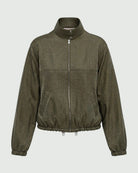 Bomber fluido Emmfilato Kaki 2625086014200 002 EMME MARELLA 