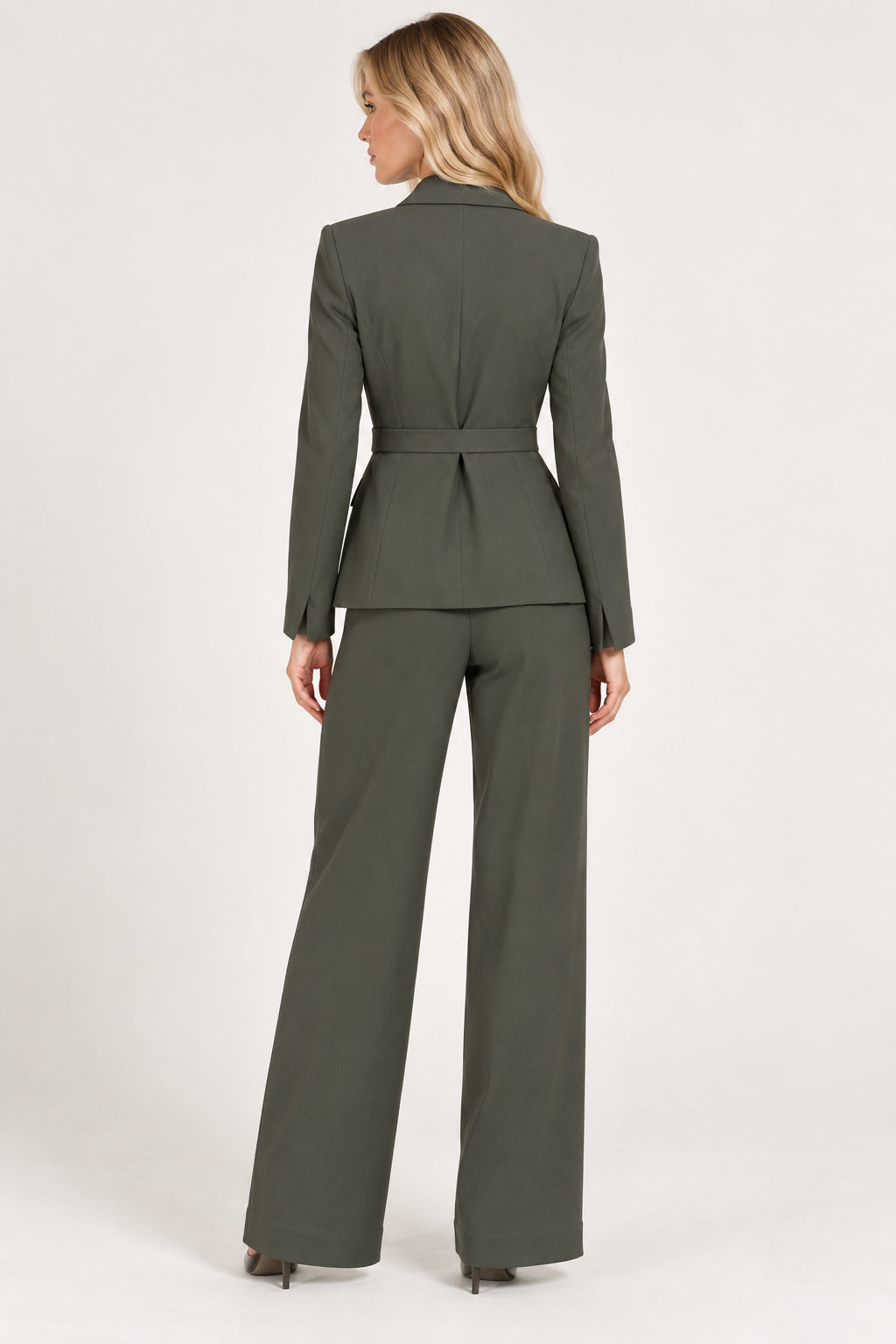 Emme Marella Tailleur Donna Emmvoliera Verde Sottobosco 2625096051200 002 EMME MARELLA 