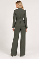 Emme Marella Tailleur Donna Emmvoliera Verde Sottobosco 2625096051200 002 EMME MARELLA 