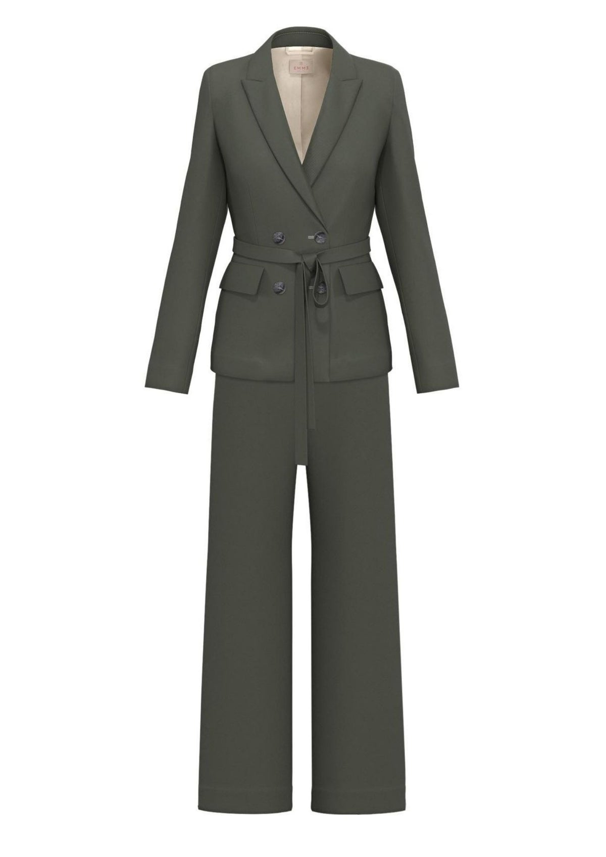 Emme Marella Tailleur Donna Emmvoliera Verde Sottobosco 2625096051200 002 EMME MARELLA 