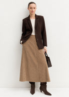 Emme Marella Gonna Donna Emmcerchia Cammello 2625106041200 001 EMME MARELLA 