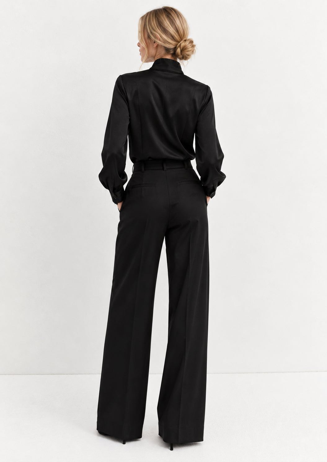 Emme Marella Camicia Donna Emciocca Nera 2625116042200 001 EMME MARELLA 