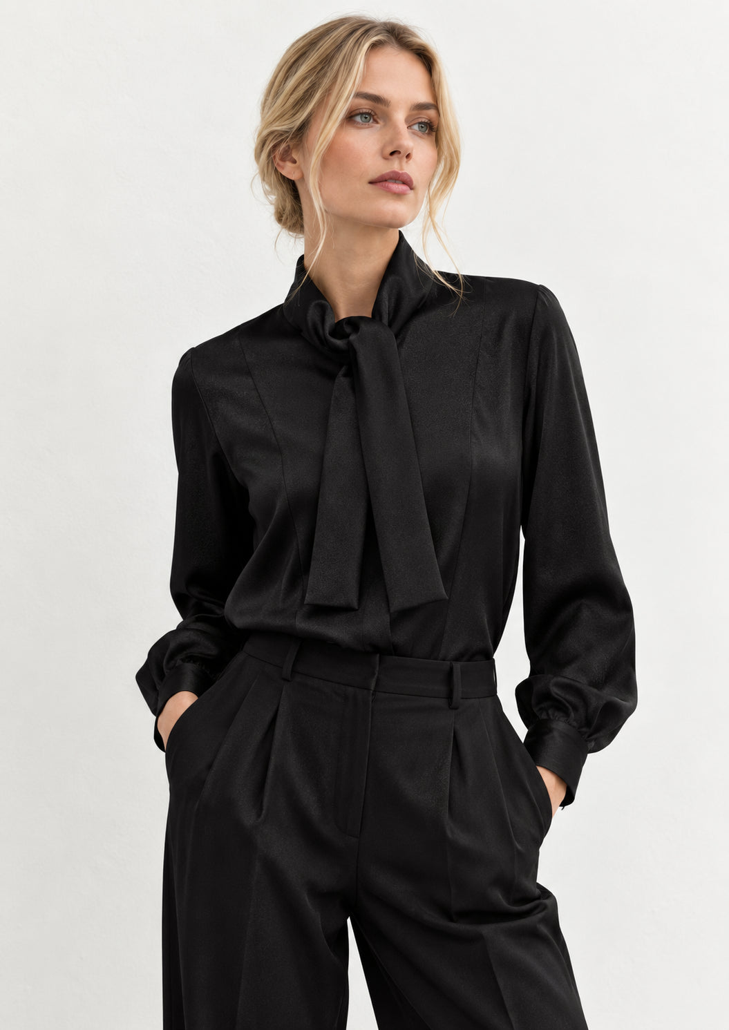 Emme Marella Camicia Donna Emciocca Nera 2625116042200 001 EMME MARELLA 