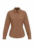 Emme Marella Camicia Donna Emmscalata Cognac 2625116071200 001 EMME MARELLA 