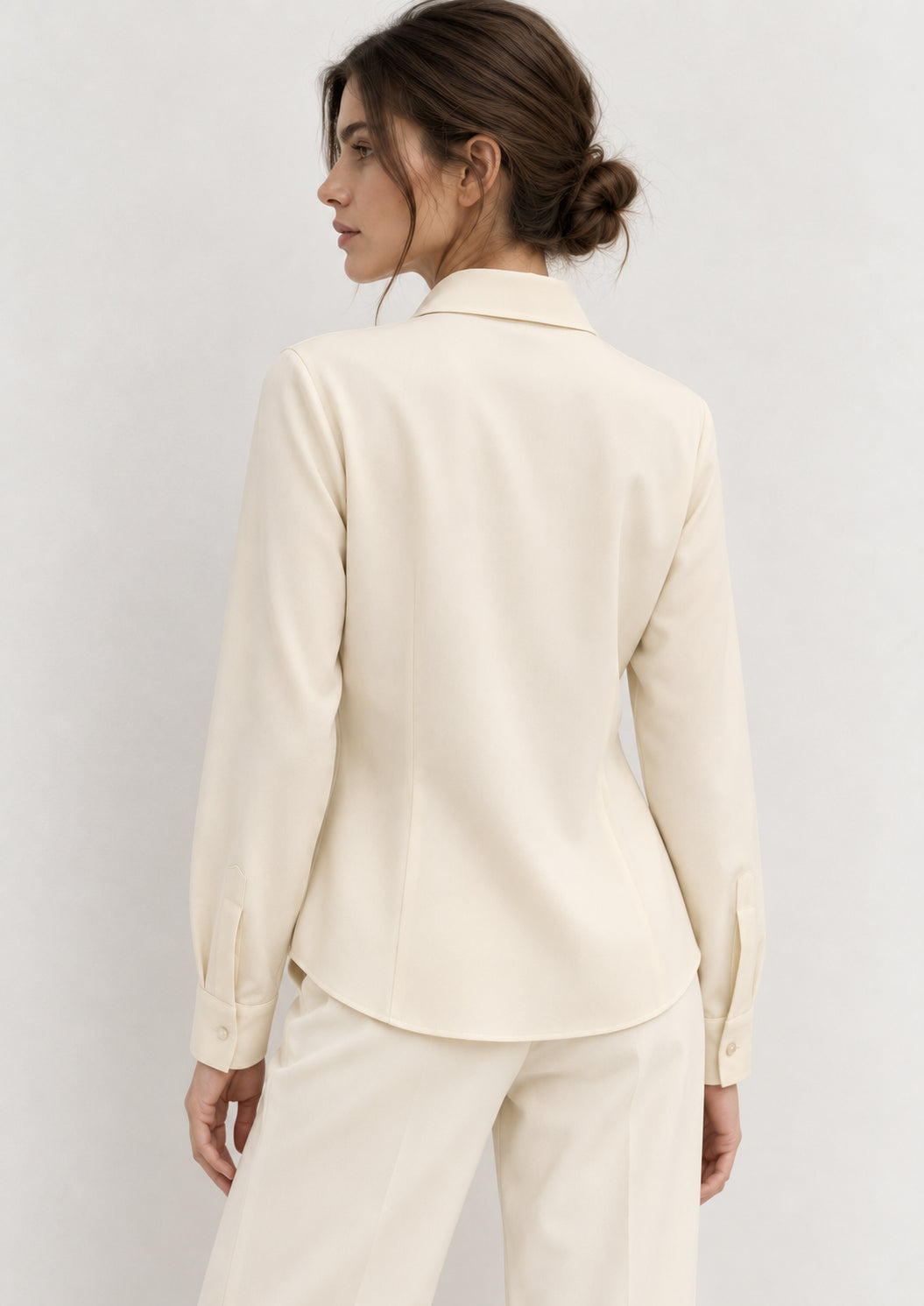 Emme Marella Camicia Donna Emmscalata Avorio 2625116071200 002 EMME MARELLA 