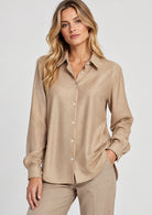 Emme Marella Camicia Donna Emmcertosa Bianco Panna 2625116082200 002 EMME MARELLA 