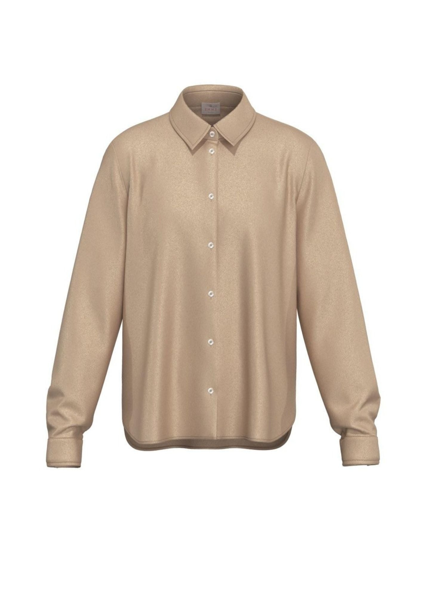 Emme Marella Camicia Donna Emmcertosa Bianco Panna 2625116082200 002 EMME MARELLA 