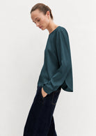 Emme Marella Blusa Donna Emmcursore Verde Olio 2625116091200 003 EMME MARELLA 
