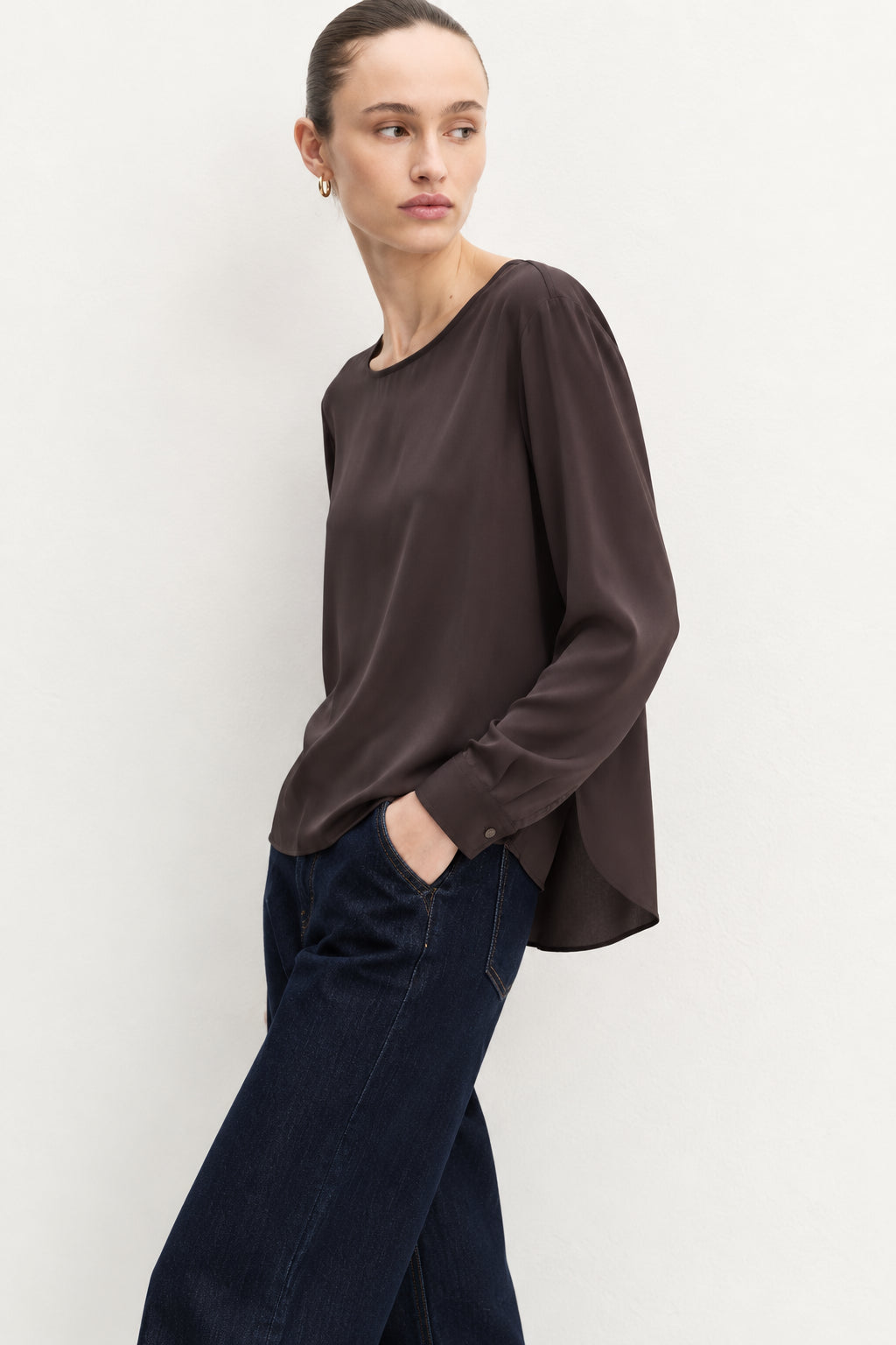 Emme Marella Blusa Donna Emmcursore Testa di Moro 2625116091200 011 EMME MARELLA 