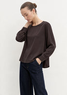 Emme Marella Blusa Donna Emmcursore Testa di Moro 2625116091200 011 EMME MARELLA 