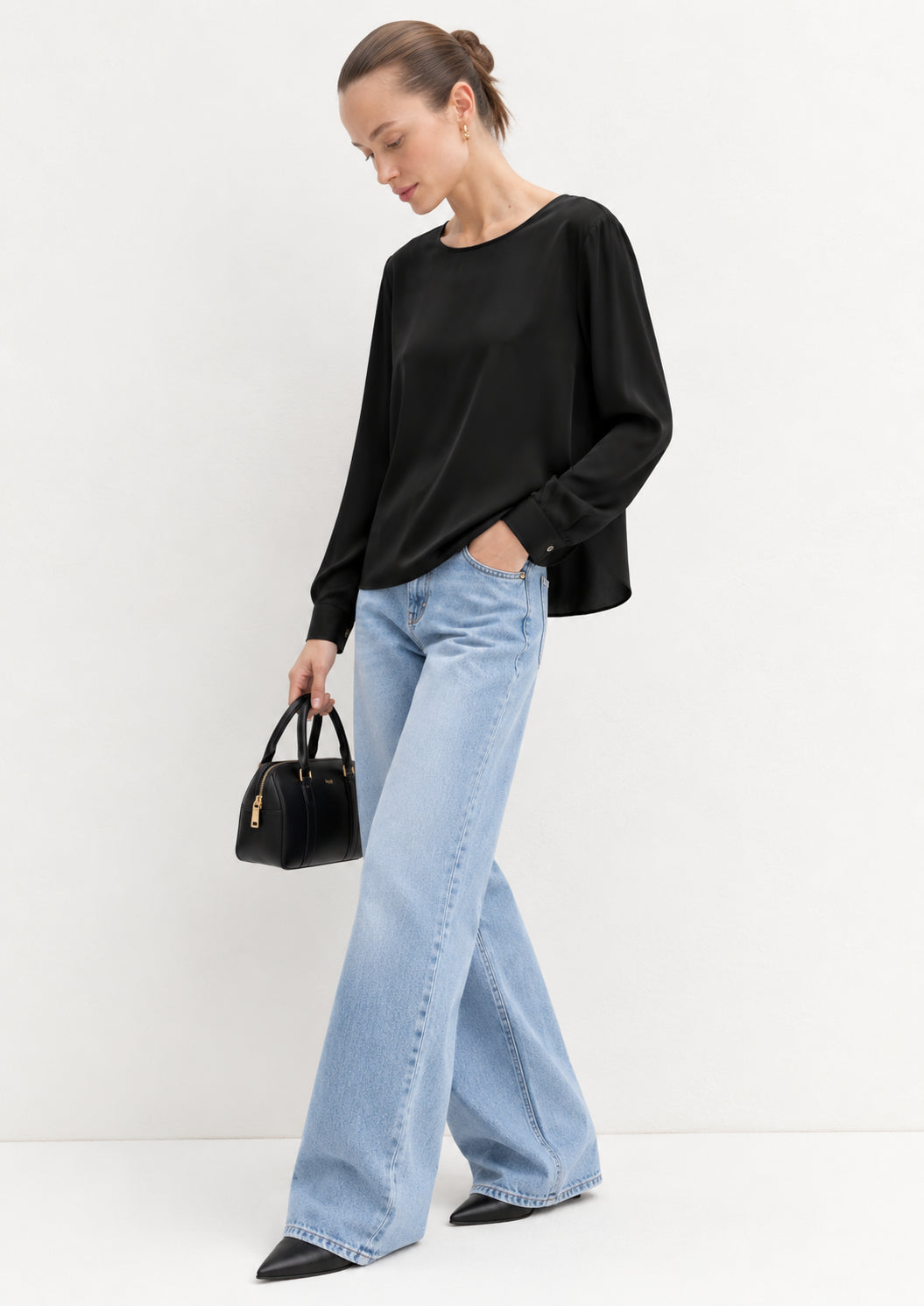 Emme Marella Blusa Donna Emmcursore Nero 2625116091200 016 EMME MARELLA 