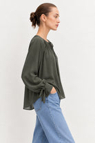 Emme Marella Camicia Donna Emmoschea Verde Sottobosco 2625116131200 004 EMME MARELLA 