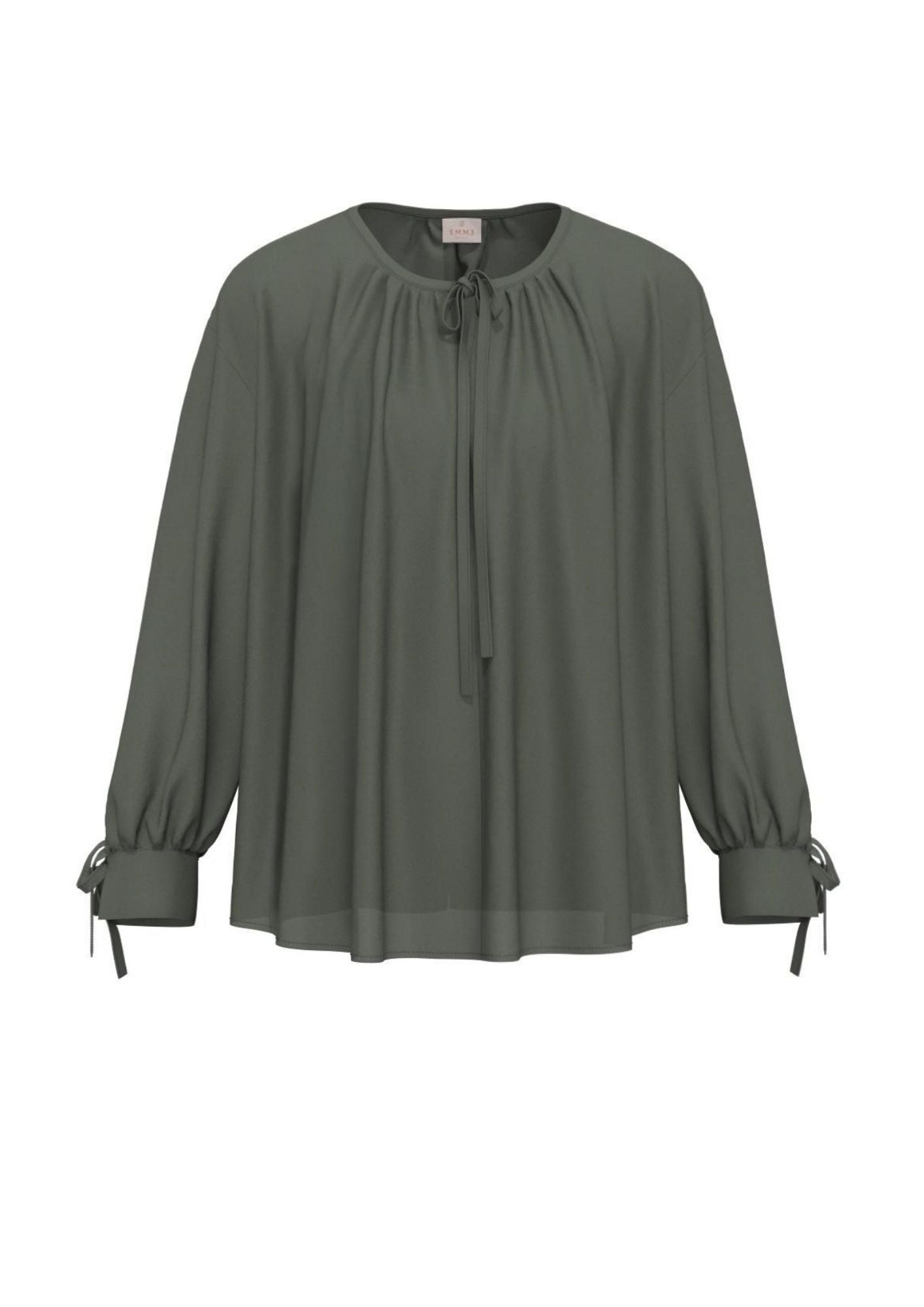Emme Marella Camicia Donna Emmoschea Verde Sottobosco 2625116131200 004 EMME MARELLA 
