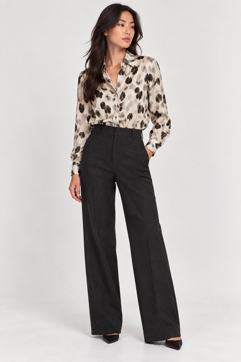 Emme Marella Pantalone Donna Emmgelato Grigio Scruro 2625136022200 006 EMME MARELLA 