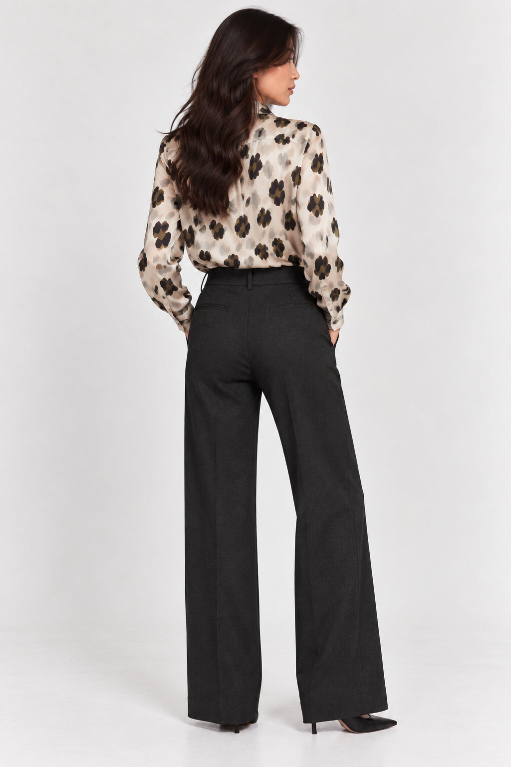 Emme Marella Pantalone Donna Emmgelato Grigio Scruro 2625136022200 006 EMME MARELLA 