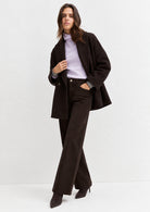 Emme Marella Pantalone Donna Emmestro Marrone Bosco 2625136052200 003 EMME MARELLA 