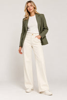 Emme Marella Pantalone Donna Emmfuxia Bianco Panna 2625136061200 001 EMME MARELLA 