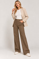 Emme Marella Pantalone Donna Emmfuxia Tabacco 2625136061200 002 EMME MARELLA 