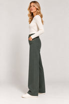 Emme Marella Pantalone Donna Emmfuxia Verde Sottobosco 2625136061200 003 EMME MARELLA 